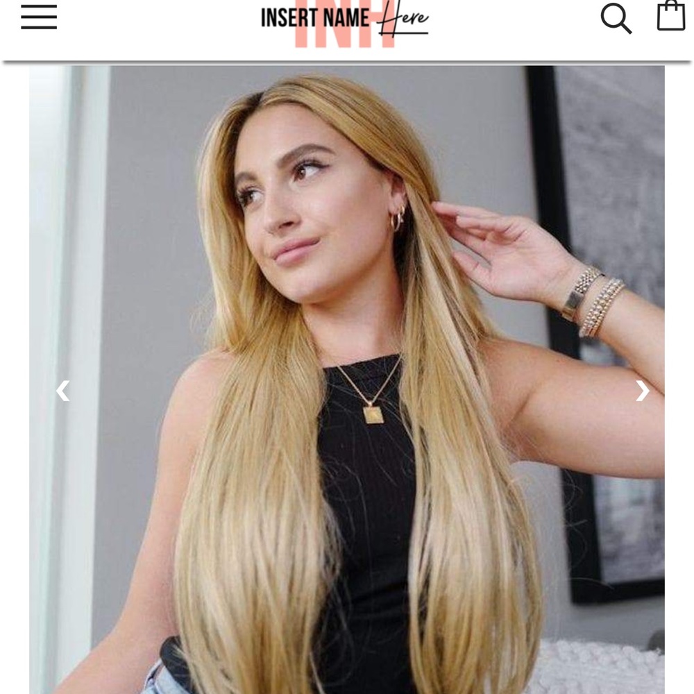 Insert Name Here U-Clip 22” Extension - Honey